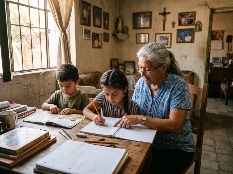 Abuelos Cuidadores: La Red Invisible que Sostiene a las Familias de Latinoamérica