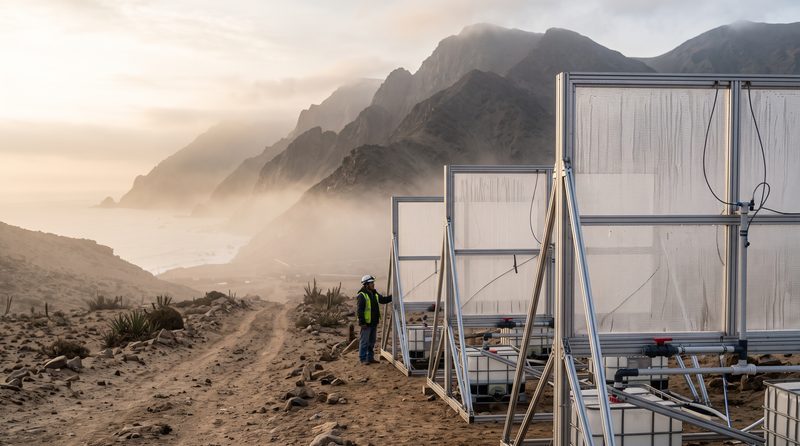 Agua del Aire: La startup peruana que extrae agua potable de la humedad en zonas desérticas