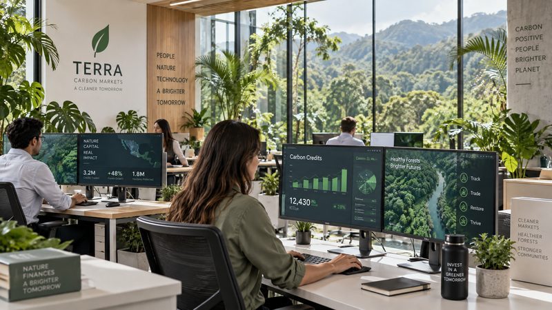 Algoritmos Verdes: Costa Rica Lanza la Primera Bolsa de Carbono Automatizada de Centroamérica