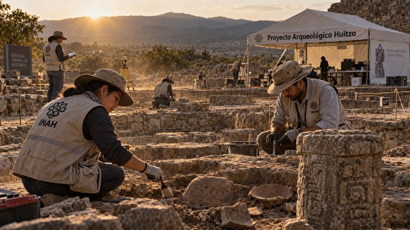 El Señor del Búho: El INAH Descubre la Tumba Zapoteca más Importante de la Última Década en Oaxaca