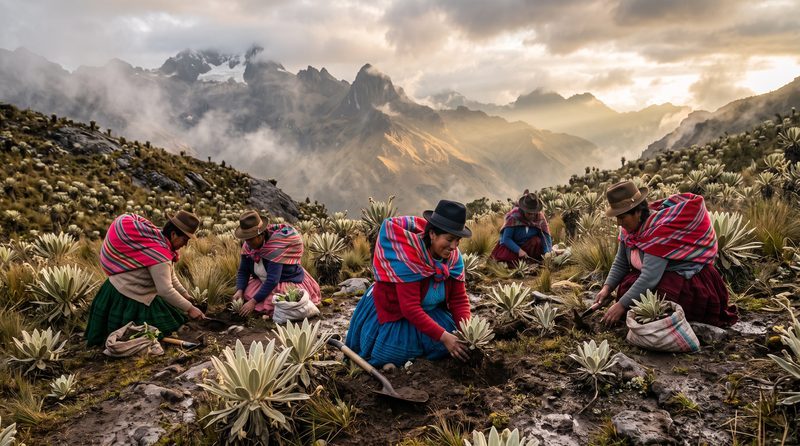 Guardianas del Páramo: Las Mujeres de los Andes que Protegen el Agua de Sudamérica