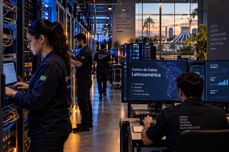La Batalla por los Data Centers: América Latina se Convierte en el Nuevo Territorio de la Guerra Digital Global