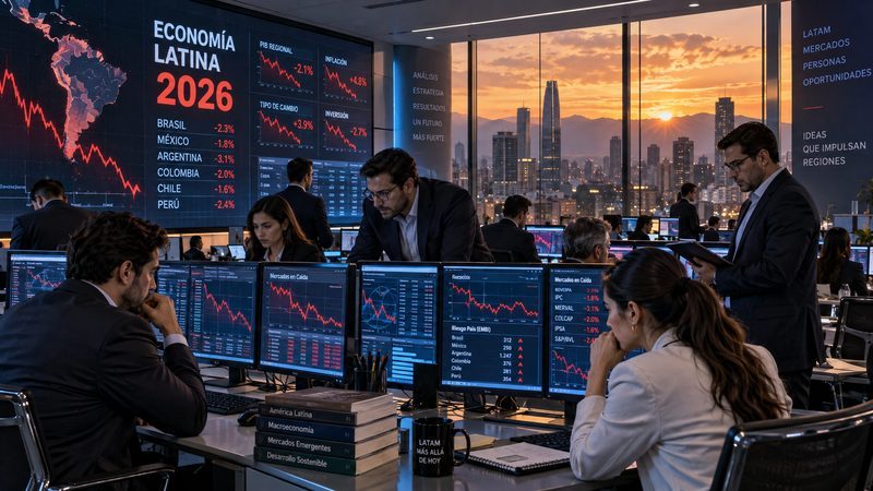 La Desaceleración que No Cede: América Latina Crece a la Mitad que Asia en 2026 y la IA Podría Empeorarlo