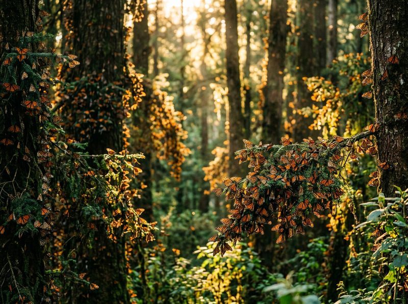 La Gran Migración de las Mariposas Monarca: México Celebra un Incremento Histórico en los Bosques de Michoacán