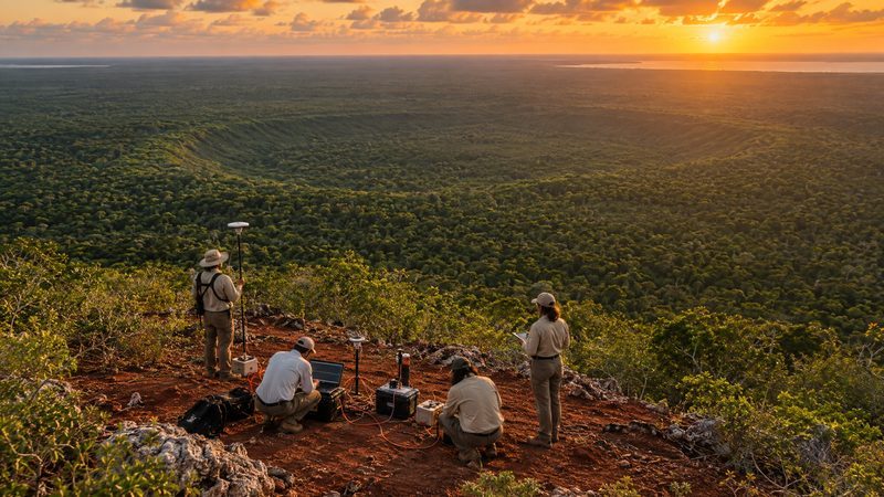 La Voz del Chicxulub: Sismógrafos en Yucatán Detectan Estratos Inusuales que Podrían Ocultar una Cámara Central