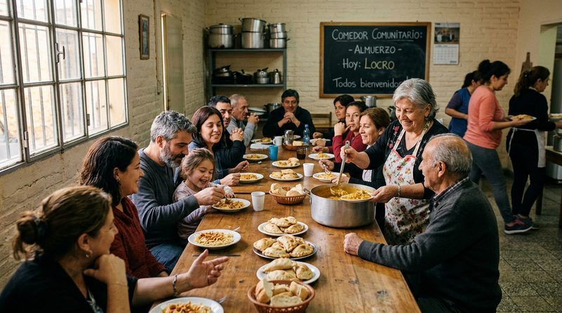 Ollas Populares 2.0: Los Comedores Comunitarios de Buenos Aires que Reconstruyen el Tejido Social con Tecnología y Solidaridad