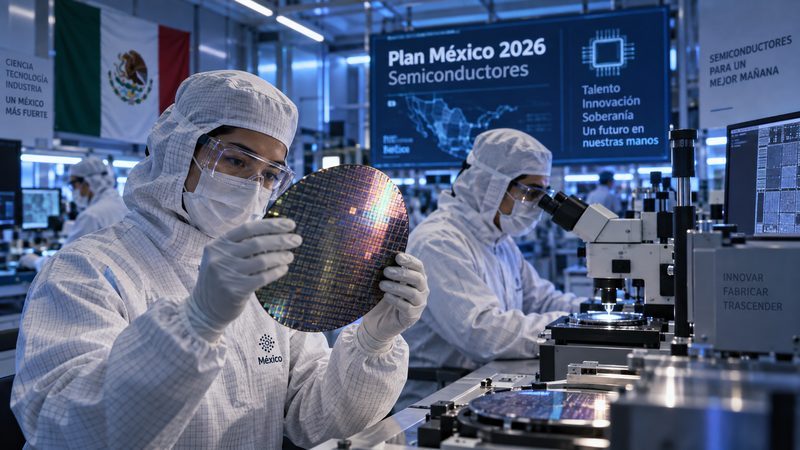 Plan México 2026: La Apuesta de 277,000 Millones de Dólares para Convertir al País en Potencia de Semiconductores