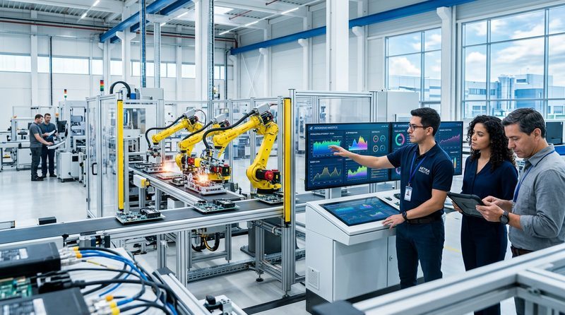 Robots Cognitivos en la Línea de Ensamblaje: México y Brasil Lideran la Revolución de la IA Física en Latinoamérica
